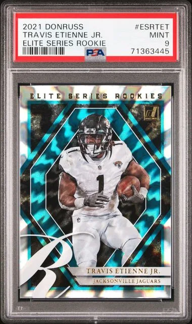 2021 Panini Donruss Travis Etienne Jr. Elite Series #ESR-TET card image