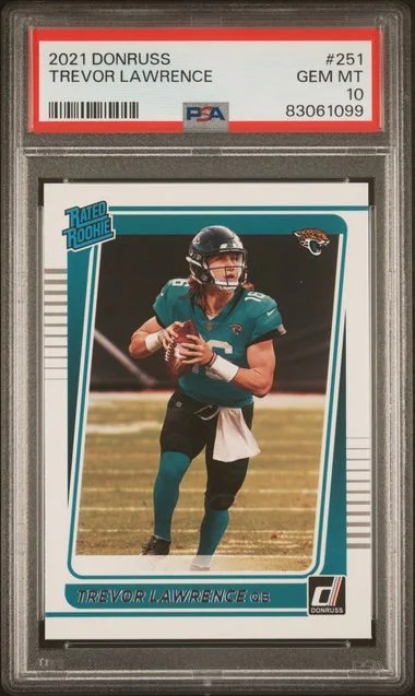 2021 Panini Donruss Trevor Lawrence #251 card image