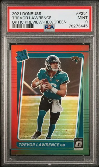 2021 Panini Donruss Trevor Lawrence #P251 card image