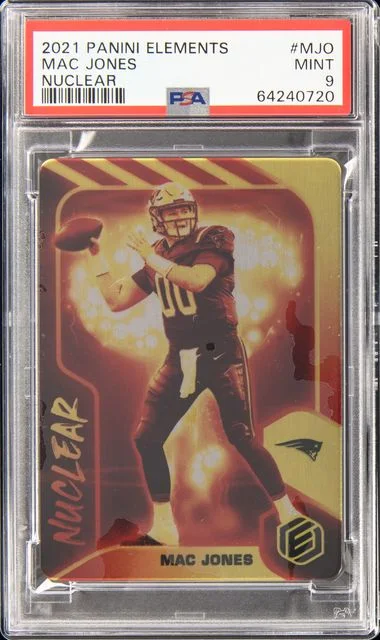 2021 Panini Elements Nuclear Mjo Mac Jones #no-number card image