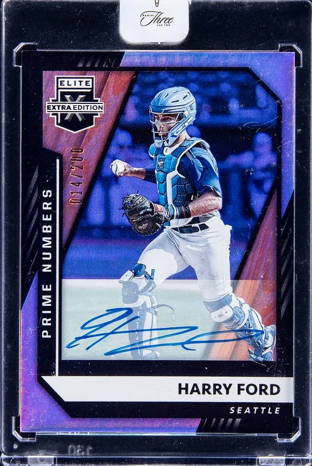 2021 Panini Elite Extra Edition Baseball Harry Ford #12 card image