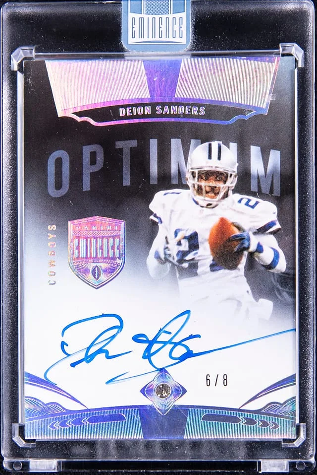 2021 Panini Eminence Deion Sanders Optimum #ODA-DS card image