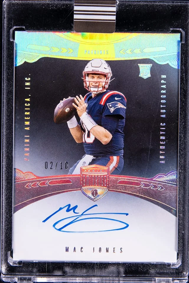 2021 Panini Eminence Mac Jones Autograph #19 card image