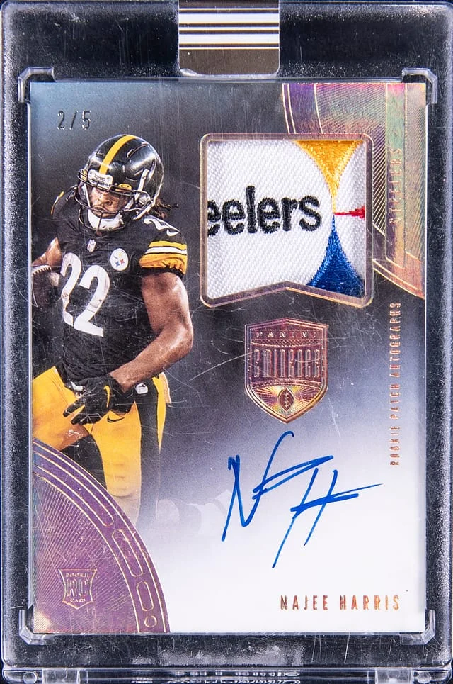 2021 Panini Eminence Najee Harris Patch Autographs Gold #RPA-NH card image
