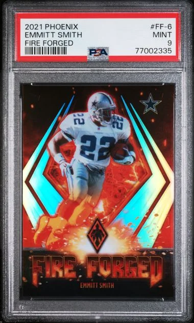 2021 Panini Emmitt Smith Phoenix Fire Forged #FF-6 card image