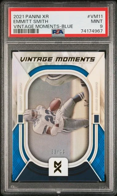 2021 Panini Emmitt Smith XR Vintage Moments #VM-11 card image