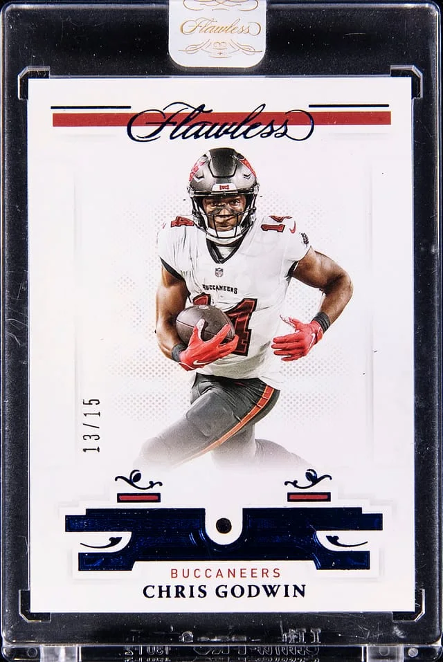 2021 Panini Flawless Chris Godwin Sapphire #44 card image