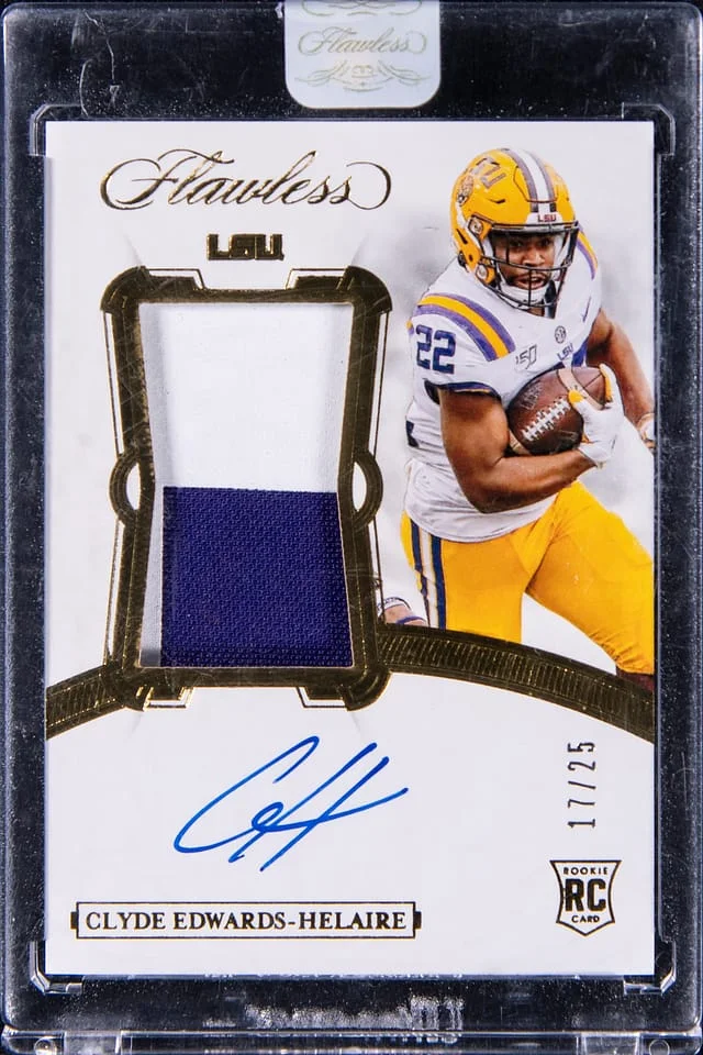 2021 Panini Flawless Clyde Edwards Collegiate #146 card image