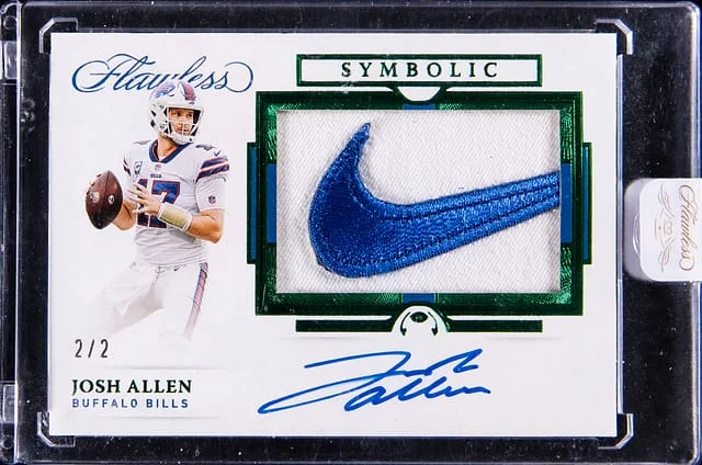 2021 Panini Flawless Josh Allen Symbolic #LSS-JAL card image
