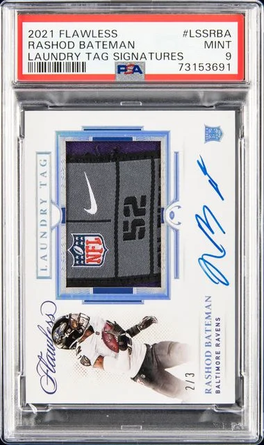 2021 Panini Flawless Laundry #no-number card image