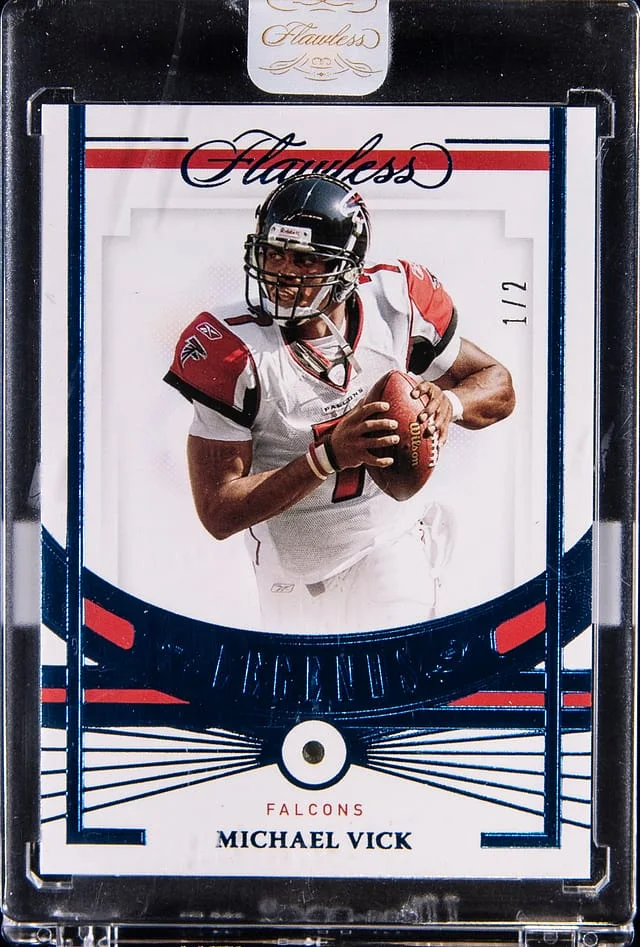 2021 Panini Flawless Michael Vick Legends Diamond Sapphire #94 card image