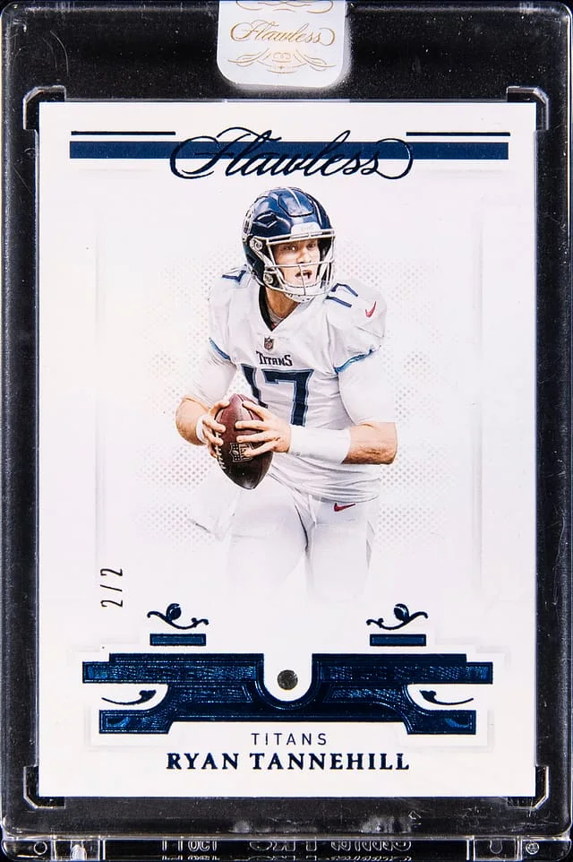 2021 Panini Flawless Ryan Tannehill Aquamarine #15 card image