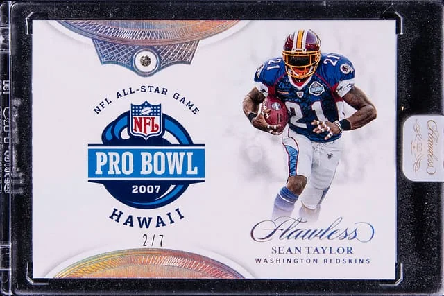 2021 Panini Flawless Sean Taylor Diamond Pro Bowl #PB7 card image