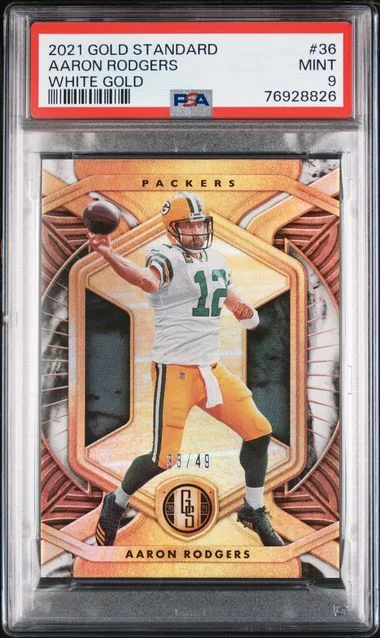 2021 Panini Gold Standard Aaron Rodgers #36 card image