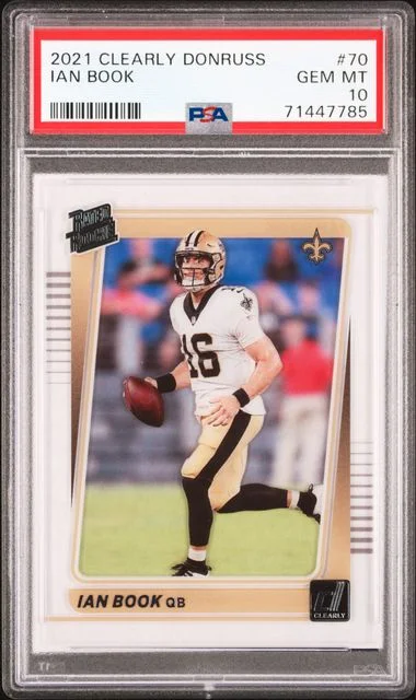 2021 Panini Ian Book Clearly Donruss #70 card image