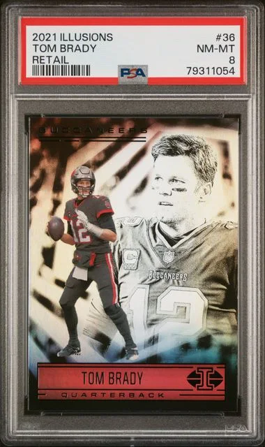 2021 Panini Illusions Tom Brady Retail #36 card image