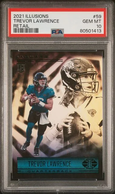 2021 Panini Illusions Trevor Lawrence Retail #59 card image