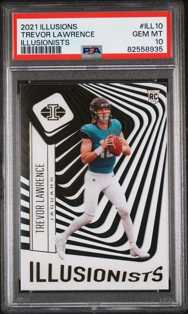 2021 Panini Illusions Trevor Lawrence Illusionists #ILL-10 card image