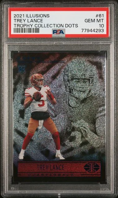 2021 Panini Illusions Trey Lance #61 card image