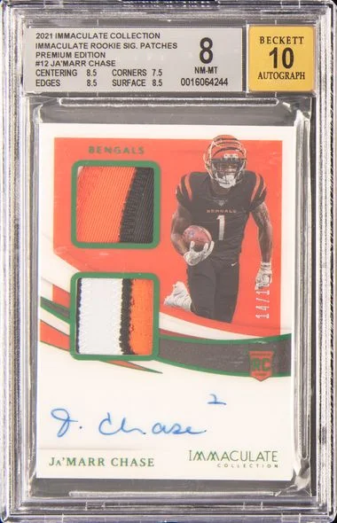 2021 Panini Immaculate Collection Immaculate #no-number card image