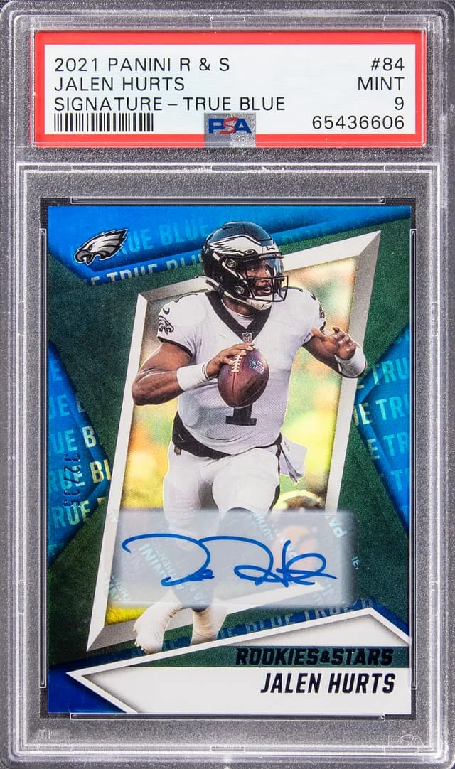 2021 Panini Jalen Hurts Rookies & Stars Pulsar Prizm #84 card image