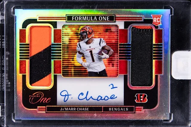 2021 Panini Ja'Marr Chase One Formula One #376 card image