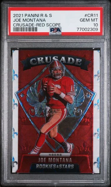 2021 Panini Joe Montana Rookies & Stars Crusade #CR11 card image