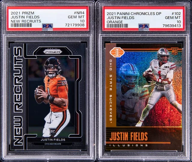 2021 Panini Justin Fields #no-number card image