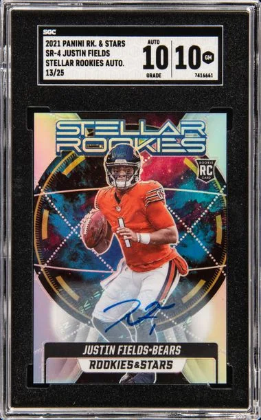 2021 Panini Justin Fields Rookies & Stars #SR-4 card image