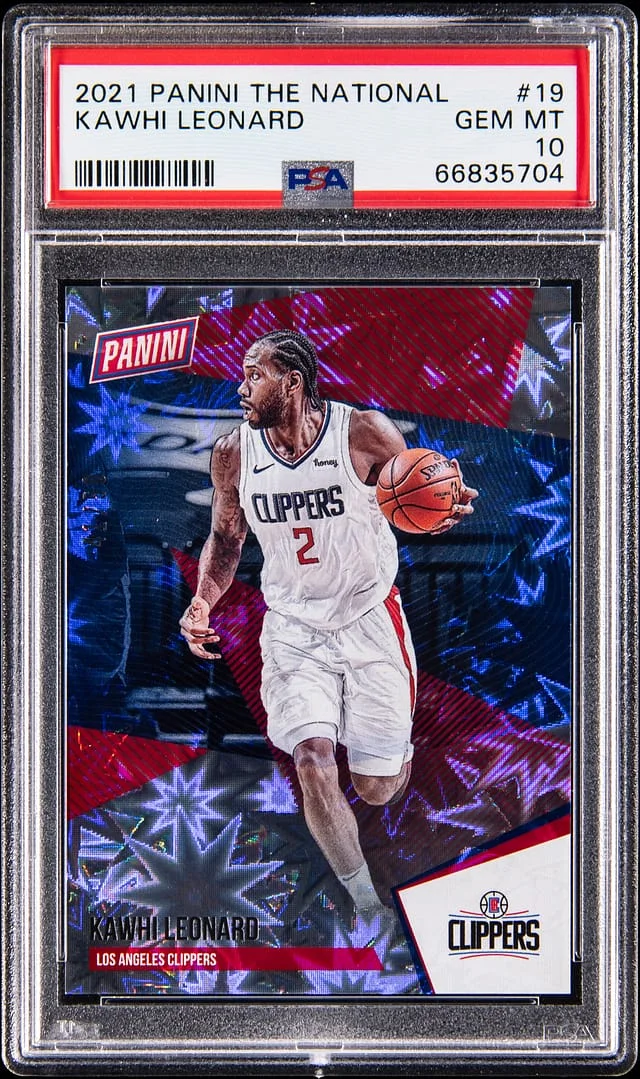 2021 Panini Kawhi Leonard The National #19 card image