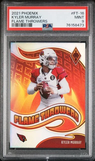 2021 Panini Kyler Murray Phoenix Flame Throwers #FT-16 card image