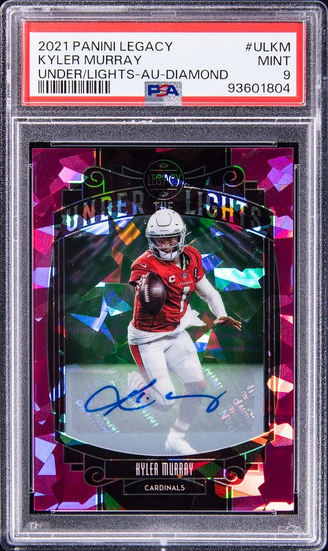 2021 Panini Kyler Murray Legacy Under the Lights #UL-KM card image