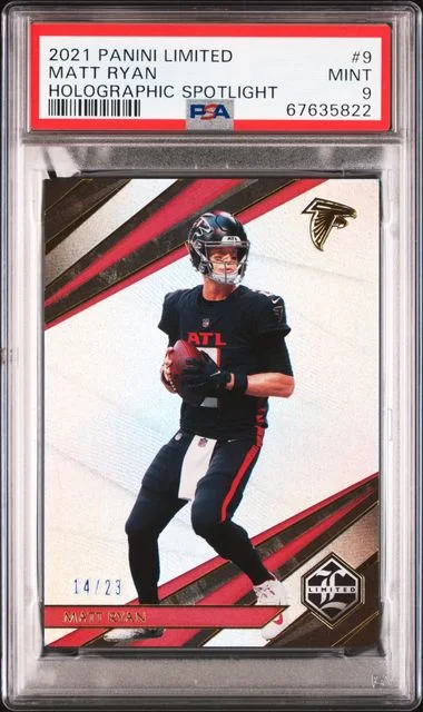 2021 Panini Matt Ryan Limited Holographic Spotlight #9 card image