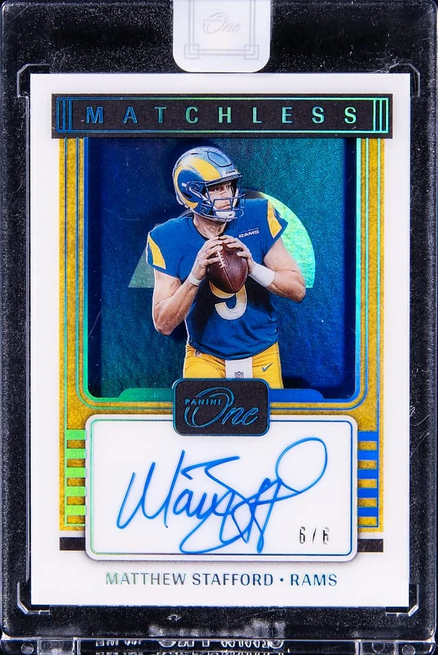 2021 Panini Matthew Stafford One Matchless #194 card image