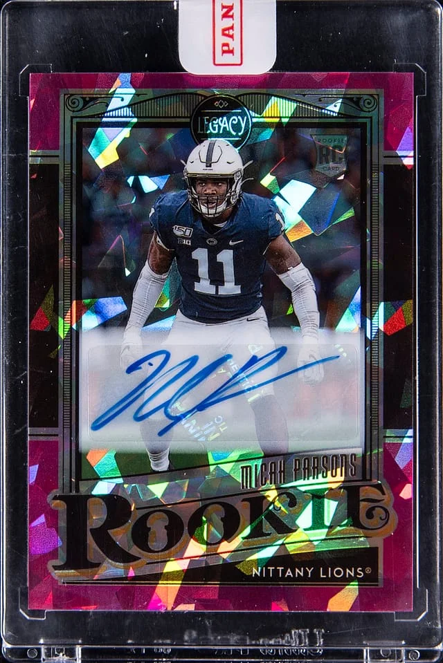 2021 Panini Micah Parsons Legacy Pink Ice #179 card image