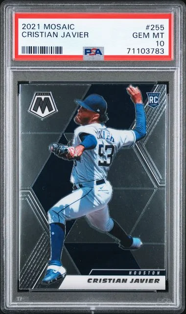 2021 Panini Mosaic Cristian Javier #255 card image