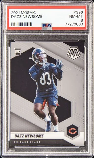 2021 Panini Mosaic Dazz Newsome #396 card image
