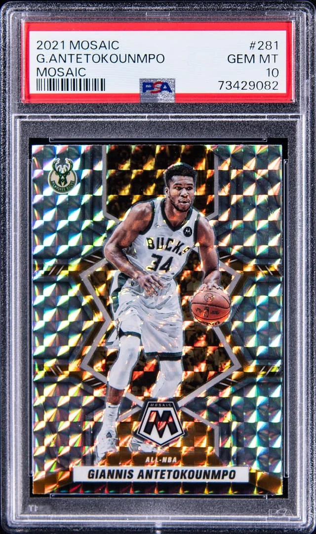 2021 Panini Mosaic Giannis Antetokounmpo #281 card image