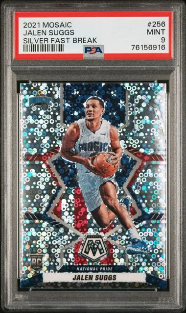 2021 Panini Mosaic Jalen Suggs #256 card image