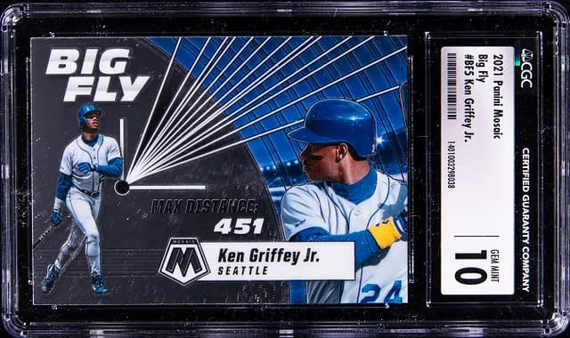 2021 Panini Mosaic Ken Griffey Jr. Big Fly Mosaic #Bf5 card image