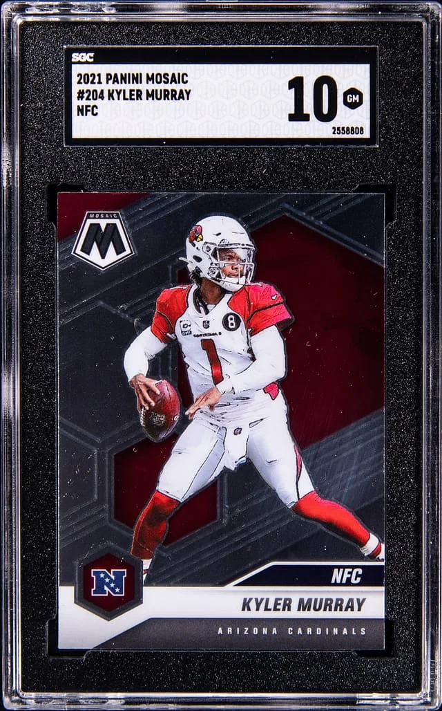 2021 Panini Mosaic Kyler Murray NFC #204 card image