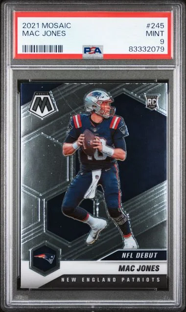 2021 Panini Mosaic Mac Jones #245 card image