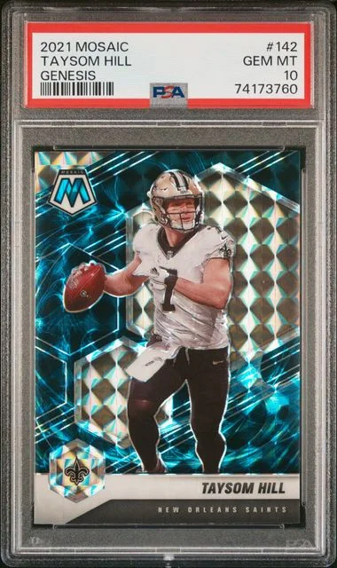 2021 Panini Mosaic Taysom Hill #142 card image