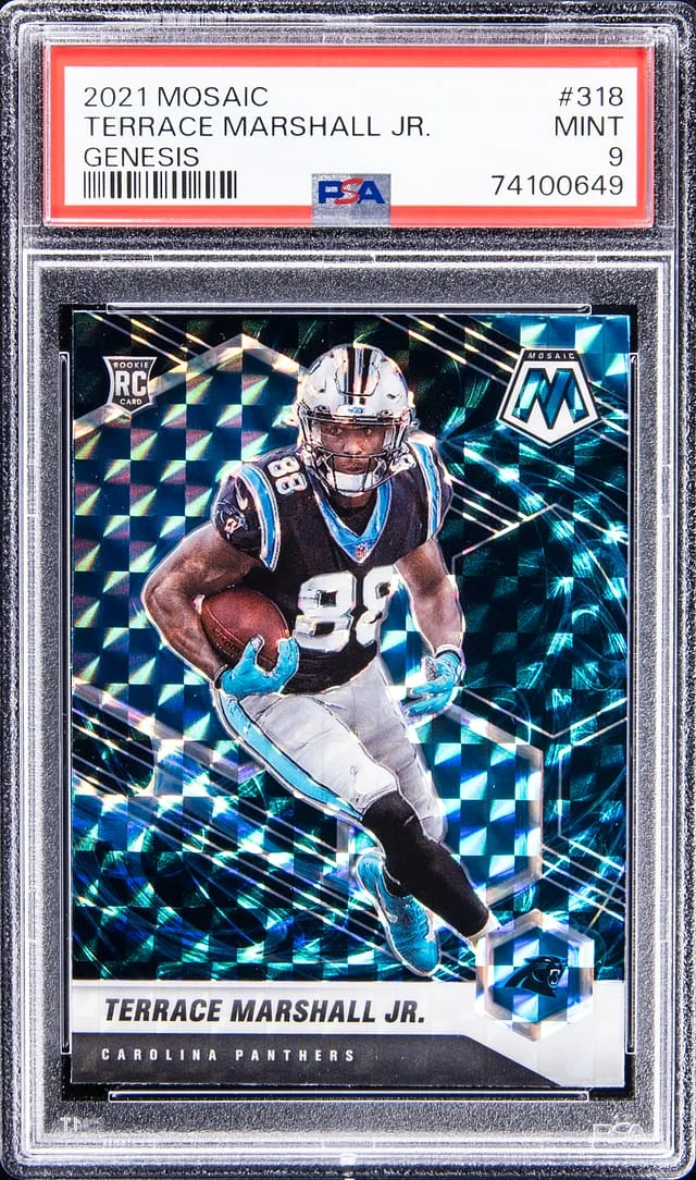 2021 Panini Mosaic Terrace Marshall Jr. Genesis #318 card image
