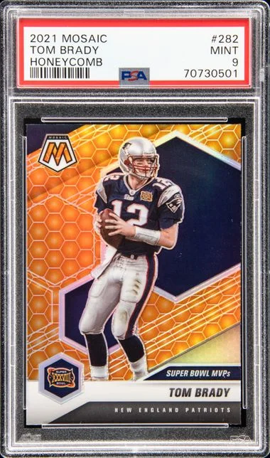 2021 Panini Mosaic Tom Brady #282 card image