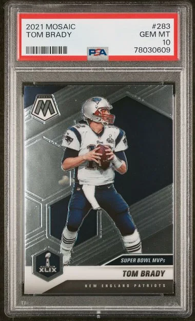 2021 Panini Mosaic Tom Brady #283 card image