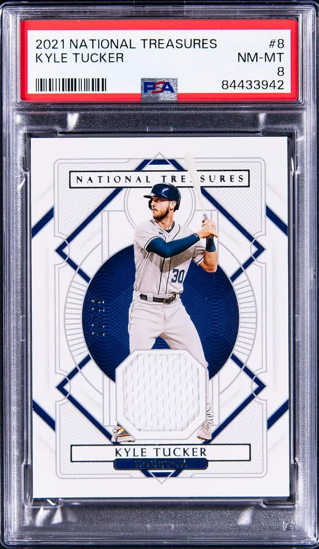 2021 Panini National Treasures Kyle Tucker #8 card image