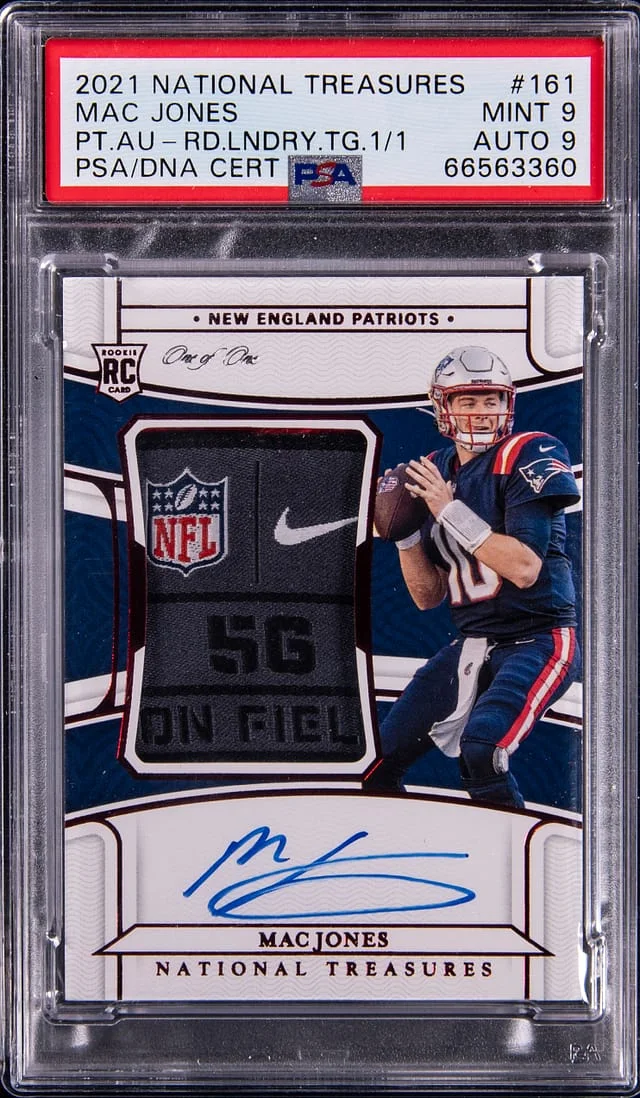 2021 Panini National Treasures Patch #no-number card image