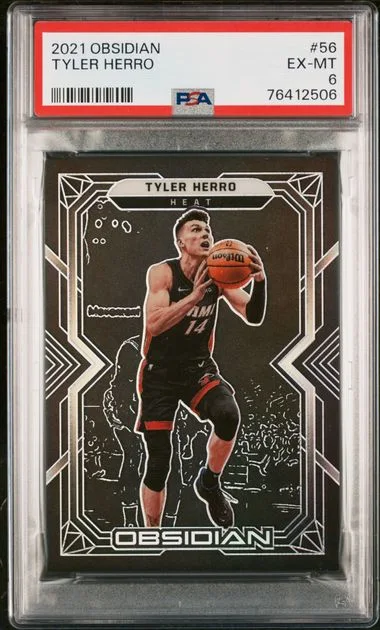 2021 Panini Obsidian Tyler Herro #56 card image