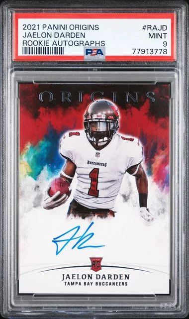 2021 Panini Origins Autographs Rajd Jaelon Darden #no-number card image